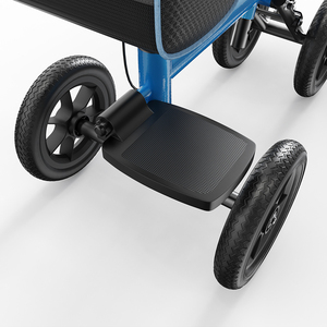 Andador de Rodilla de Acero al Carbono con Ruedas de 10 Pulgadas, Plegable en un Segundo, Ayuda de Movilidad, Capacidad de 136 kg para Recuperación de Lesiones en el Pie - Product Image 5