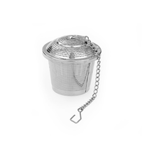 Infuseur à thé portable en acier inoxydable 304 - Filtre à mailles réutilisable avec système de verrouillage