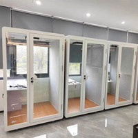 Cabine mobile insonorisée Cabine téléphonique de bureau à tambour insonorisée portable Diy à vendre