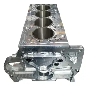 专业制造商5轴数控加工定制高精度钢坯发动机缸体