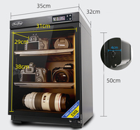 EDC-50L boîte de rangement de déshumidification de caméra d'armoire sèche électronique pour objectif d'appareil photo reflex numérique