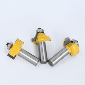 Fraise à queue droite en carbure 8 mm x 12 mm, queue de 1/2 pouce, pour le travail du bois, la fraisage de cadres de porte et l'outillage de gravure de meubles - Product Image 4