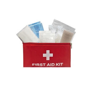 Botiquín de entrenamiento de primeros auxilios con suministros médicos de emergencia que incluyen vendaje triangular y accesorios de RCP - Product Image 4