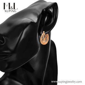 Boucles d'oreilles Huggie, bijoux fantaisie, couleur <span class=keywords><strong>or</strong></span> 18K, pas <span class=keywords><strong>de</strong></span> pierre, style Court, motif creux, nouvelle collection, ML42843 - Product Image 6