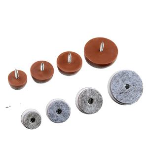 GQK GW2571605 Patins en feutre silencieux antidérapants auto-adhésifs durables réutilisables pour meubles, vis autoperceuses, chevilles de fixation au sol pour canapés et chaises - Product Image 1