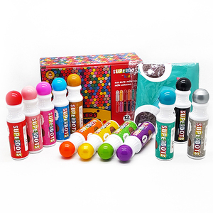 Marqueurs à points lavables 12 couleurs pour enfants, <span class=keywords><strong>bingo</strong></span>, doodling, peinture, dessin - Product Image 3