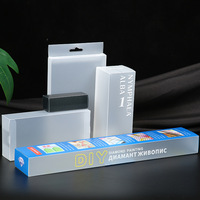Boîtes d'emballage en plastique transparent PET personnalisées en gros, recyclables, adaptées au stockage de cadeaux transparents