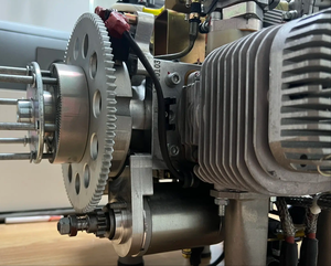 Motore a Benzina Orizzontale a 4 Cilindri Contrapposti da 550cc a 2 Tempi per Droni Industriali, Agricoli e Aeromobili per Mappatura - Product Image 3