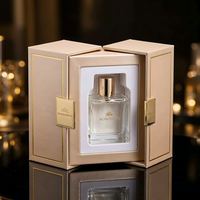 Boîte cadeau personnalisée pour huiles essentielles, boîte à couvercle rabattable, boîte cadeau en papier pour les fêtes, sur commande, boîte cadeau à double porte