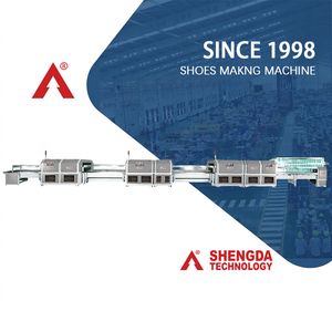 Máquina de Fabricación de Calzado Totalmente Automática SHENGDA, Línea de Producción de Calzado Deportivo Casual <span class=keywords><strong>Adidas</strong></span>, Transportador de Cementación, Servicio ODM OEM - Product Image 3