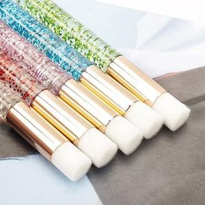 Crystal <b>Micro</b> Applicator Eyelash <b>Extension</b> Cleaning Brush Nylon Lash Microbrush Tool - Product Image 2