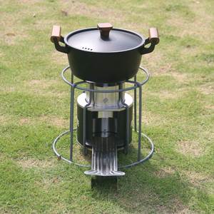 Diğer Tarım Makineleri Ekipmanları Paslanmaz Çelik Barbekü Kamp Yürüyüş Mutfak Gereçleri Aksesuarları Odun Yakmalı Kamp Sobası - Product Image 3