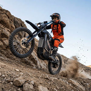 Vélo électrique tout-terrain 19 pouces 72V 36AH <span class=keywords><strong>avec</strong></span> amortisseur hydraulique, frein à disque, 3000W, vitesse rapide, <span class=keywords><strong>VTT</strong></span> pour adultes, course - Product Image 6