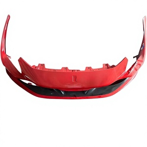 Pièces de carrosserie en plastique de haute qualité pour Ferrari F8, pare-chocs avant rouge OE 985983438 - Product Image 5