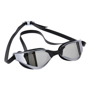 Lunettes de natation de compétition professionnelles, en silicone, étanches et anti-buée, électro-plaquées colorées, unisexes - Product Image 6