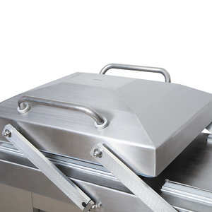 DZ-600/4SC Double Chamber Electric Automatic Vacuum Packing Machine Chemical Use Four Sealing Bars Pouch Paper Packaging - Product Image 5