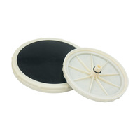 Diffuseur d'air à membrane microporeuse enfichable pour traitement des eaux usées, aérateur à plaque plate en EPDM/silicone personnalisé par le fabricant