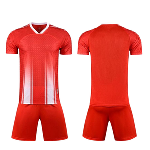 Maillot de football personnalisé respirant à séchage rapide, t-shirts de football à manches courtes, 100% polyester, évacuation de l'humidité, vêtements de sport unisexes - Product Image 5