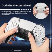 Autocollants antidérapants pour manette Standard Edition, couverture de protection résistante à l'usure, autocollants de poignée de jeu, film pour boutons