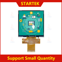 Écran LCD TFT 4 pouces 480*480 haute luminosité avec interface RVB, écran LCD carré 4 pouces 480x480 pour interrupteur intelligent