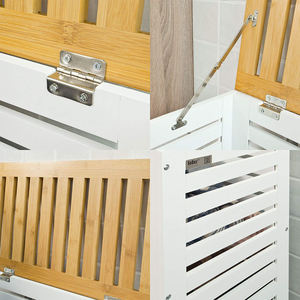 100%Natural Bamboo Storage Box High Quality <b>Laundry</b> <b>Basket</b> - Product Image 4