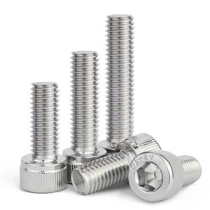 Tornillo de cabeza hexagonal métrica de acero inoxidable 304, Perno de cabeza hexagonal, Perno Allen, tornillo de cabeza plana, Perno de cabeza de oblea plana ultrafino - Product Image 1