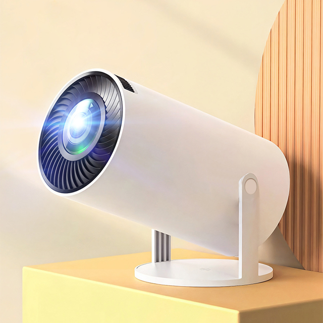 Best Sell Factory Price HY300Pro Android 13 System LED Projector 720P 160 ANSI Lumens 2GB 8GB Manual Focus 1080P 4K Home Theater