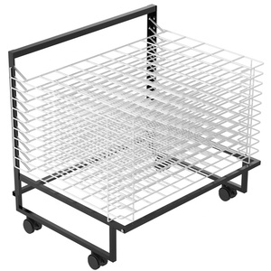 Phun Sơn 15 Kệ Giấy Khô Kệ Gói Sơn Dầu Chủ Giấy Hiển Thị Đứng Kim Loại Giá - Product Image 4