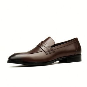 Nouvelles Chaussures Homme en Dentelle Tendance, Grande Taille 38-44, Antidérapantes, Respirantes, Légères, Semelle Extérieure en Caoutchouc, Idéales pour le Bureau et la Carrière - Product Image 3