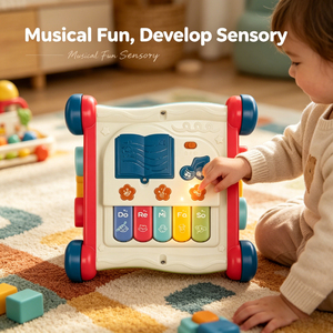 Juguetes Educativos de Poliedro Triangular LK Toys, Botones Musicales Coloridos, Juguete de Rompecabezas de Poliedro - Product Image 4