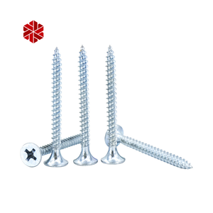 Tornillos para Paneles <span class=keywords><strong>de</strong></span> Yeso al por Mayor, 450 Unidades, Zincados, Rosca Gruesa, Tornillos para MDF <span class=keywords><strong>de</strong></span> 6x1 Pulgadas, Fabricante <span class=keywords><strong>de</strong></span> Tornillos - Product Image 1