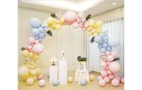 Arches et piliers gonflables automatiques, piliers macaron, arches de ballons - Pas besoin d'électricité