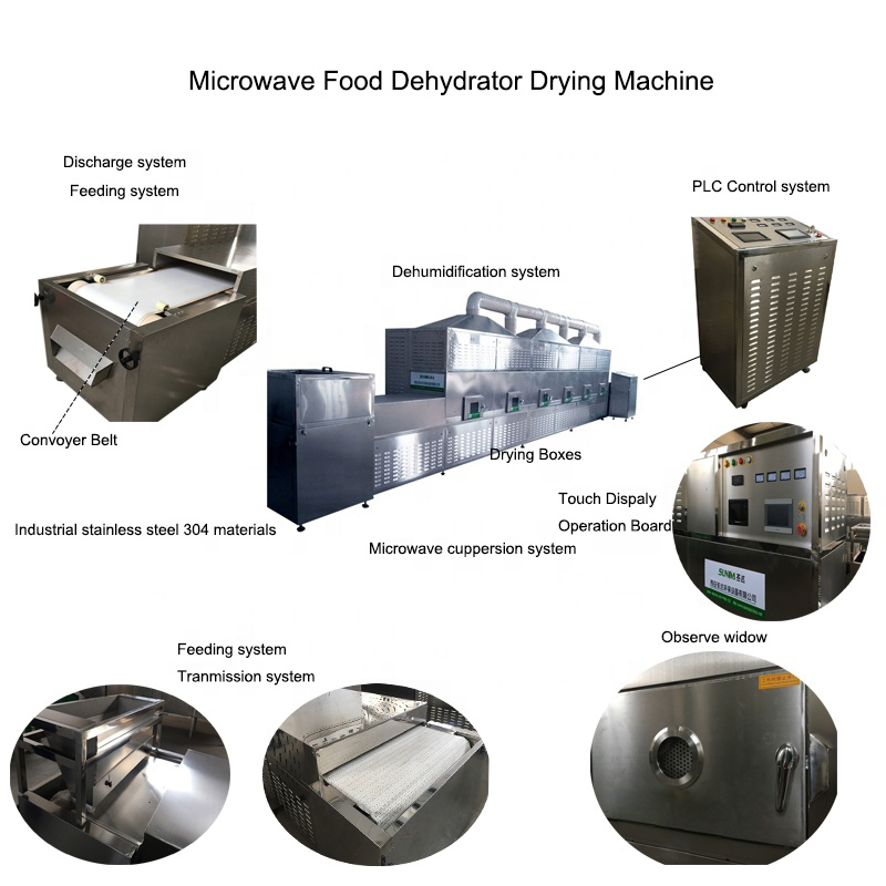 3d Sterilizer Microwave Drying Machine 5000*710*2000mm