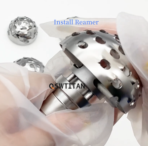 Instrumen alat Reamer asetabular ortopedi Set untuk instrumen operasi penggantian sendi pinggul hewan peliharaan - Product Image 6