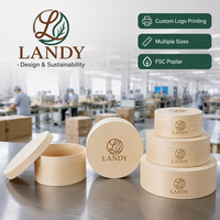 Boîte de rangement en bambou de qualité supérieure avec logo personnalisé, emballage cadeau vide en bois naturel pour gâteaux, noix, chocolat, sushis, thé avec couvercle