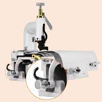 Machine à coudre industrielle haute vitesse et précise 801 pour le traitement du cuir, le décapage des chaussures, des sacs, des bagages, le skiving avec couteau circulaire