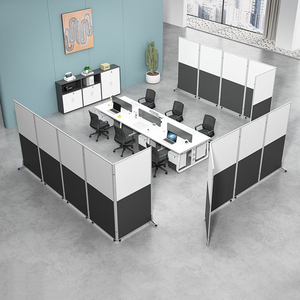 Mampara Divisoria de Fácil Montaje, Removible y Ahorra Espacio - Product Image 1