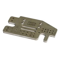 Pièces en titane usinées au Laser CNC de haute précision, OEM personnalisées, 2mm d'épaisseur pour vélo