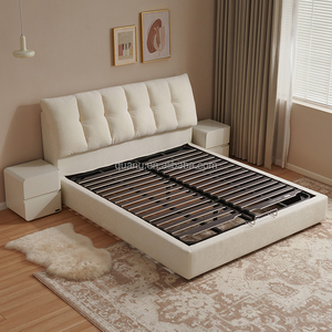 Cama King Size de Tela Suave de Buena Calidad Quanu 115093, Cama Plegable, Camas Queen Modernas, Cama Casal, Precio al por Mayor - Product Image 3