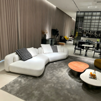 Ensemble de canapés en tissu chenille bouclé - Canapé modulaire en forme de U pour villa avec housse amovible, résistant aux rayures, design moderne et luxueux