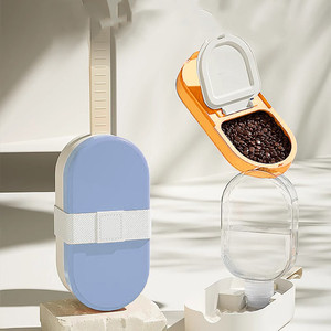 <span class=keywords><strong>Bebedero</strong></span> y Comedero Automático Colgante para Jaulas, Botella de Agua por Gravedad y Tazón de Comida para Perros Pequeños, Gatos, Conejos y Hurones - Product Image 2