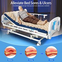 Matelas à bulles d'air gonflable Anti-escarres Hôpitaux Design moderne Pliable Caractéristiques de massage Pompe Meubles bon marché Lit de chambre à coucher