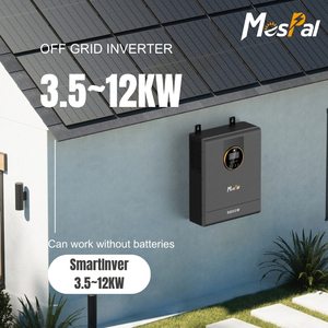Mespal 5,2 kw Onduleur hybride solaire MPPT à onde sinusoïdale pure 5200w Onduleur solaire hybride parallèle 9 unités disponibles - Product Image 4
