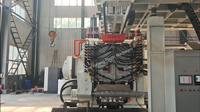 Solución de Producción Según las Condiciones de Trabajo: Máquina de Moldeo por Extrusión y Soplado para Línea de Producción de Contenedores IBC de Plástico HDPE