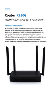 Thiết bị sợi quang sử dụng nhà FTTH tầm xa băng tần kép 2.4GHz & 5.8GHz Wifi 5g Bộ định tuyến không dây - Product Image 4