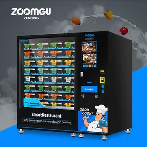 Zoomgu Hộp Máy Bán Thức Ăn Nóng Bán Tự Động Máy Bán Bánh Pizza