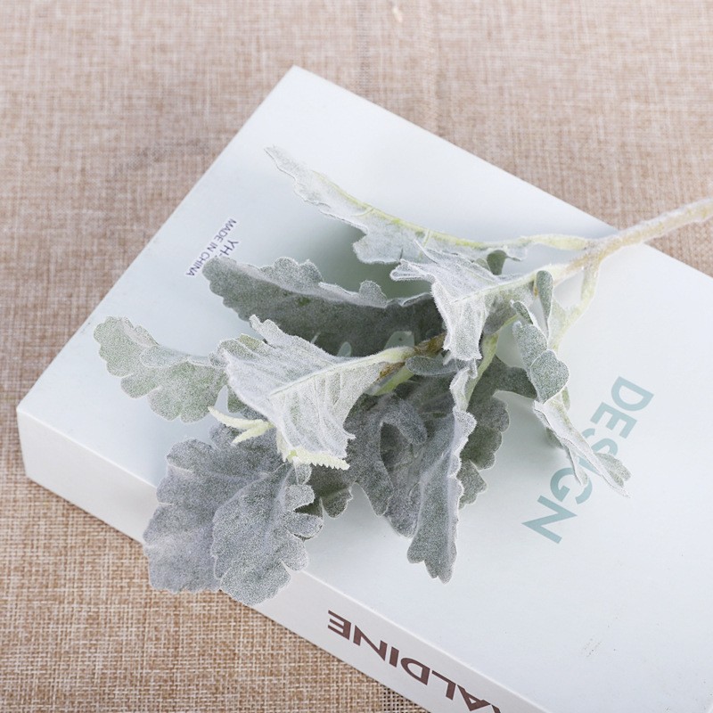 Small silver leaf chrysanthemum [H34.5cm]