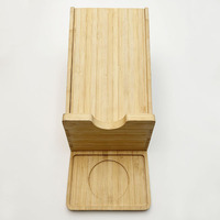 Boîte de rangement en bambou personnalisée, ébauches en bois de bambou brut pour projets DIY, service de fabrication d'œuvres d'art en bambou