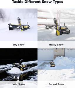 <span class=keywords><strong>Pour</strong></span> robot tondeuse à gazon et souffleuse à <span class=keywords><strong>neige</strong></span>, conception modulaire, recharge automatique, cartographie multi-zones IA, navigation GPS RTK - Product Image 5