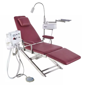 Bon marché, <span class=keywords><strong>fauteuil</strong></span> dentaire portable et pliable, équipement de dentiste, <span class=keywords><strong>fauteuil</strong></span> dentaire professionnel simple avec lampe - Product Image 5